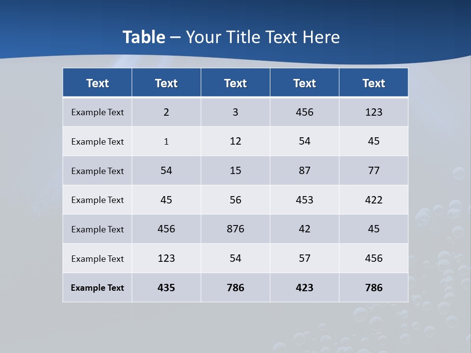 Underwater Marine Bright PowerPoint Template