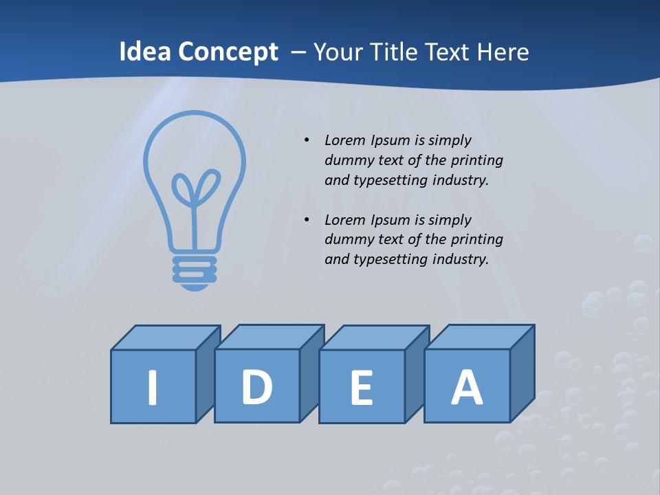 Underwater Marine Bright PowerPoint Template