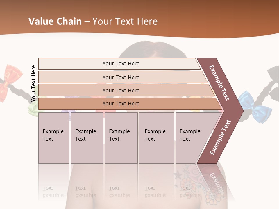 Headshot Girl Pose PowerPoint Template
