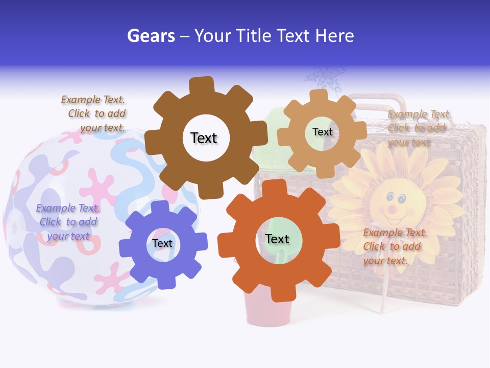 Isolated Old Colorful PowerPoint Template