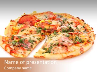Tasty Sauce Delicious PowerPoint Template