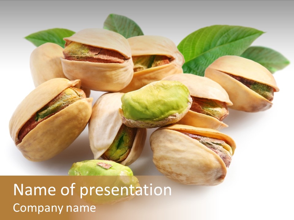 Meal Vegetarian Seed PowerPoint Template