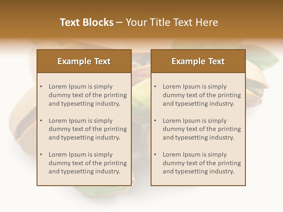 Meal Vegetarian Seed PowerPoint Template