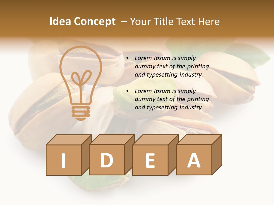 Meal Vegetarian Seed PowerPoint Template