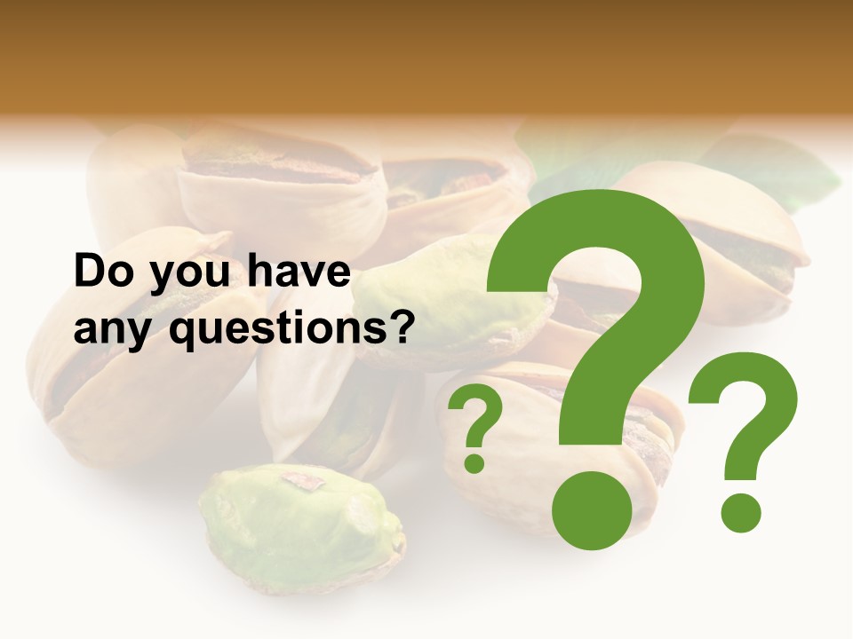 Meal Vegetarian Seed PowerPoint Template