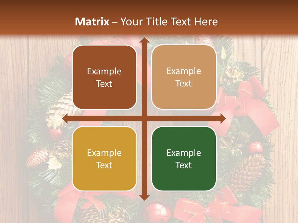 Door Season Ribbon PowerPoint Template