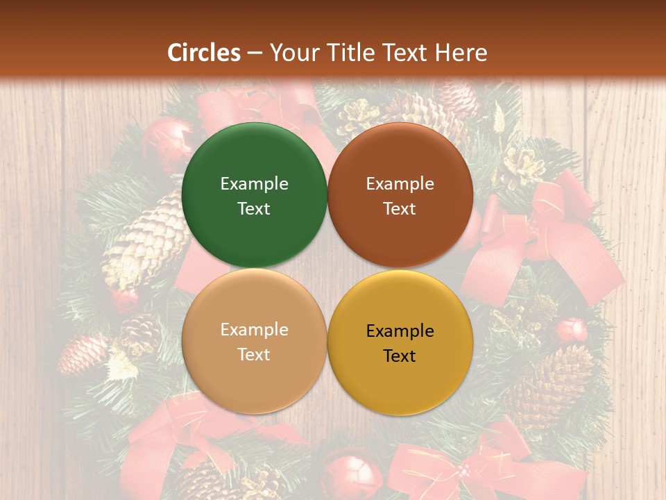 Door Season Ribbon PowerPoint Template