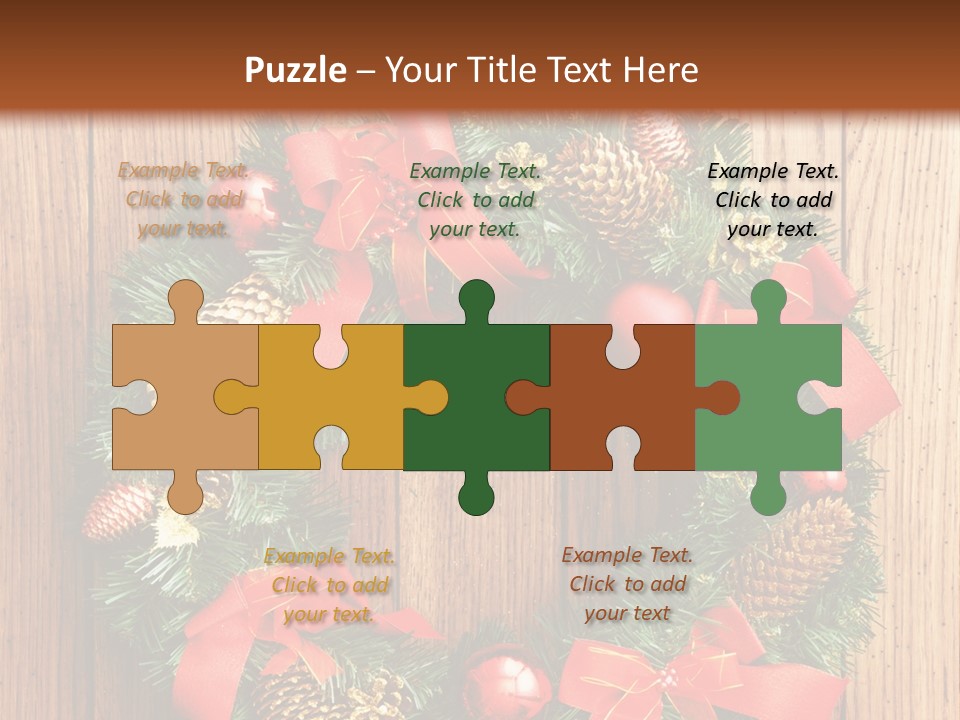 Door Season Ribbon PowerPoint Template