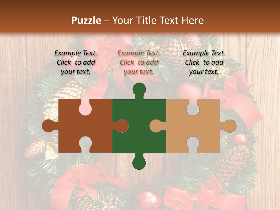 Door Season Ribbon PowerPoint Template