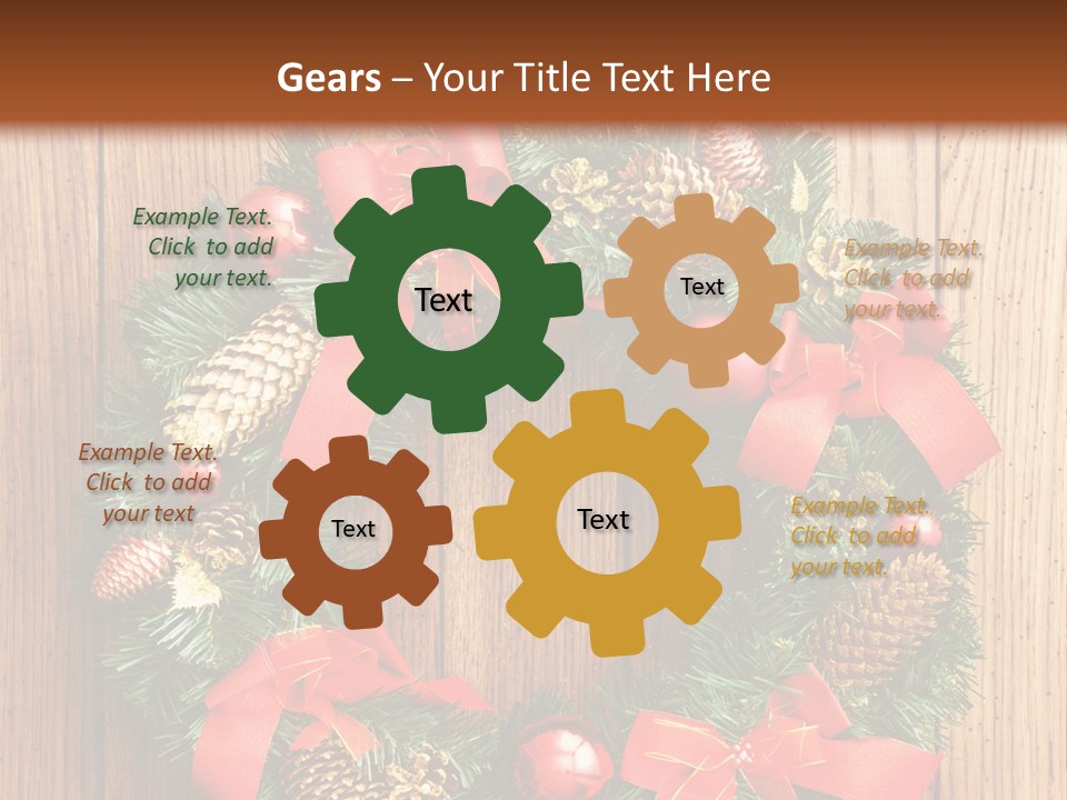 Door Season Ribbon PowerPoint Template