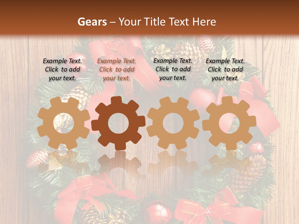 Door Season Ribbon PowerPoint Template