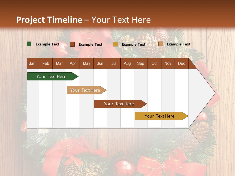 Door Season Ribbon PowerPoint Template