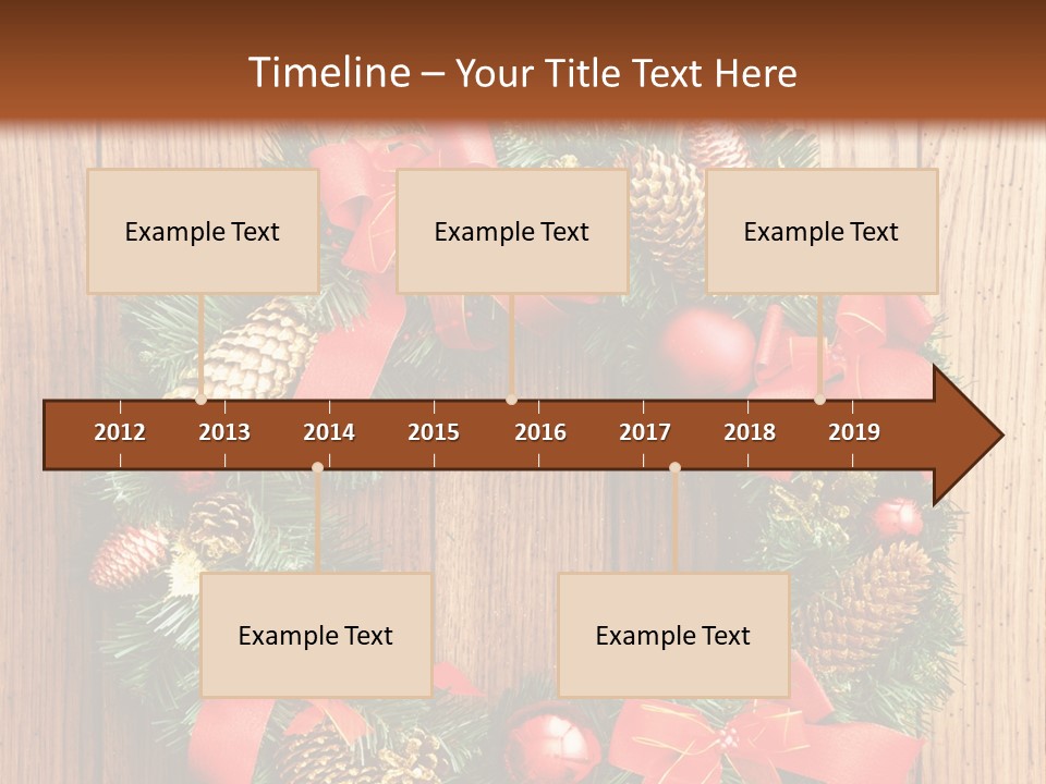 Door Season Ribbon PowerPoint Template