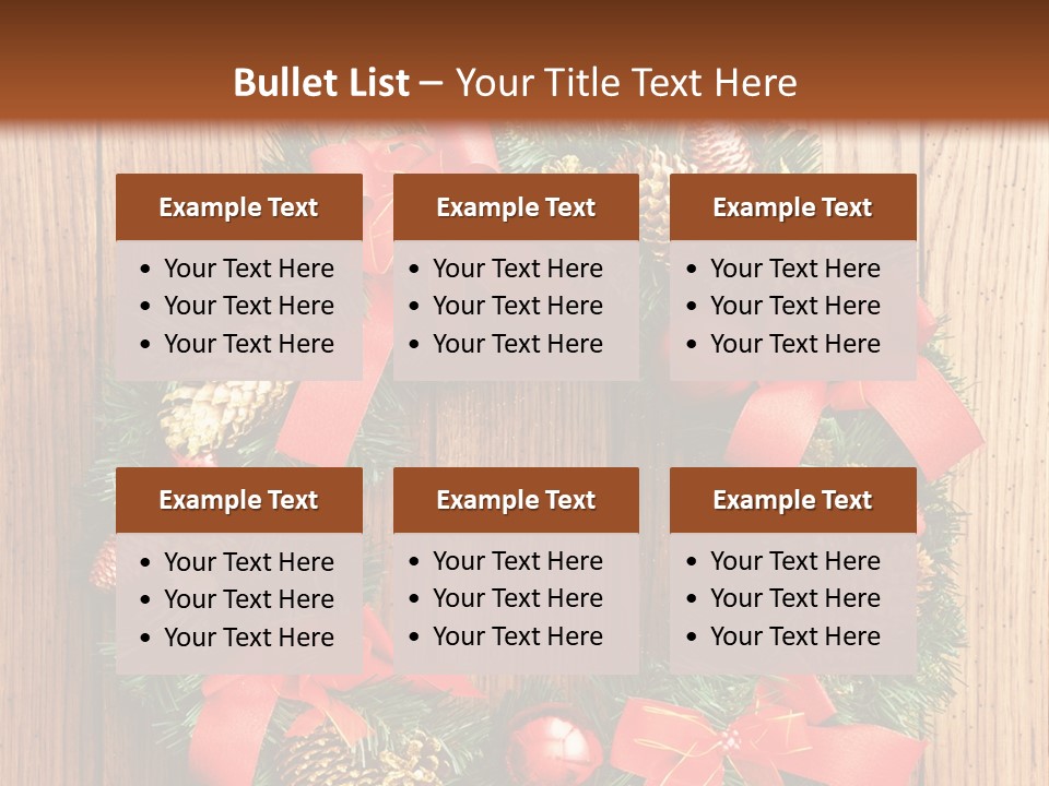 Door Season Ribbon PowerPoint Template