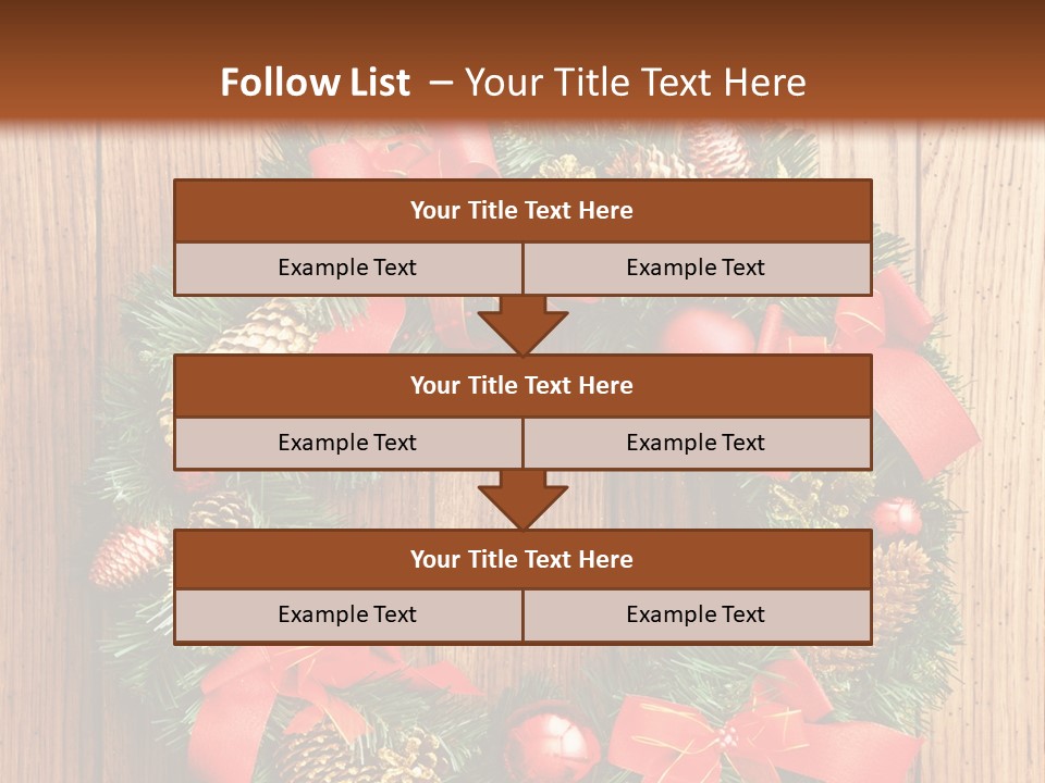 Door Season Ribbon PowerPoint Template