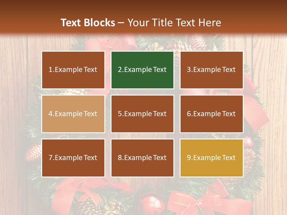 Door Season Ribbon PowerPoint Template