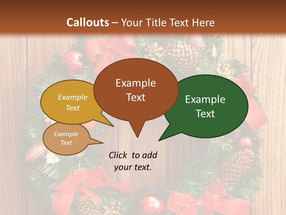 Door Season Ribbon PowerPoint Template
