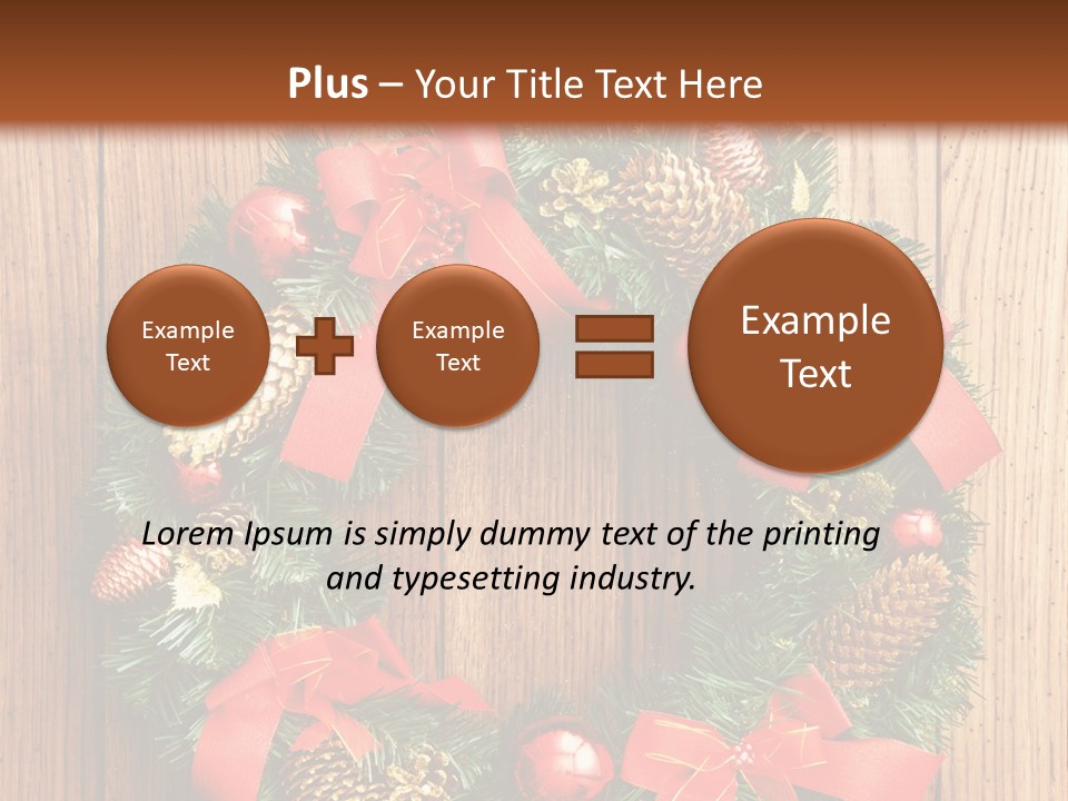 Door Season Ribbon PowerPoint Template