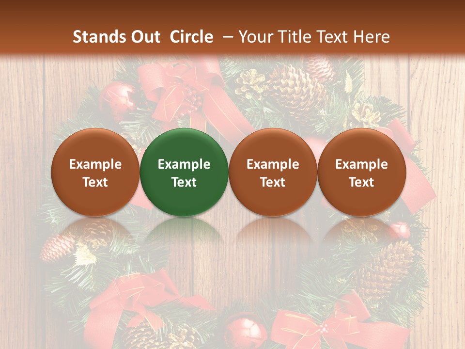 Door Season Ribbon PowerPoint Template