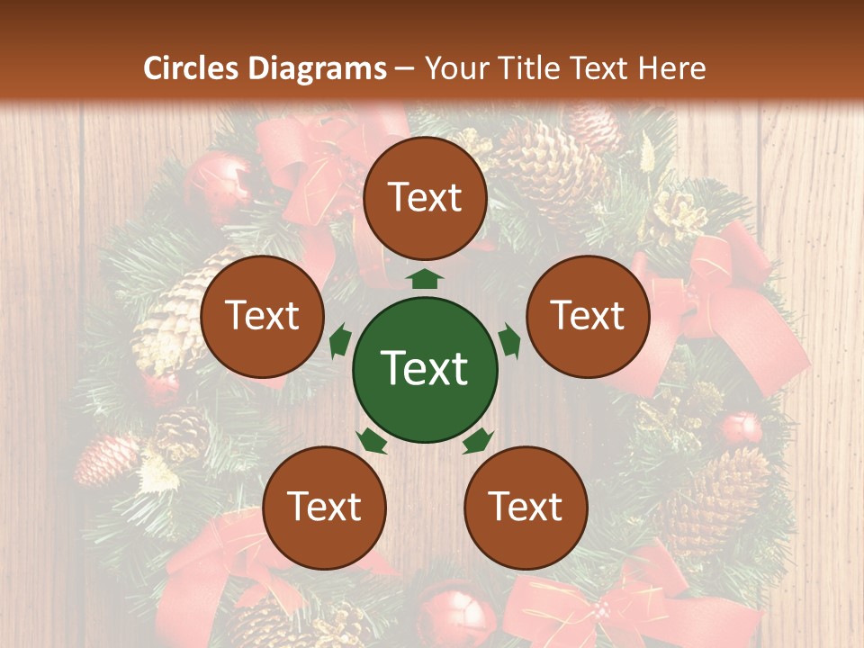 Door Season Ribbon PowerPoint Template