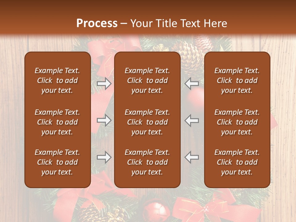 Door Season Ribbon PowerPoint Template