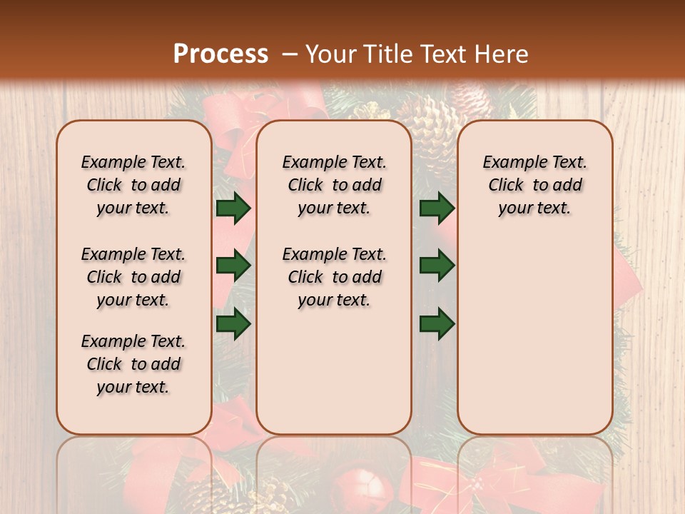 Door Season Ribbon PowerPoint Template