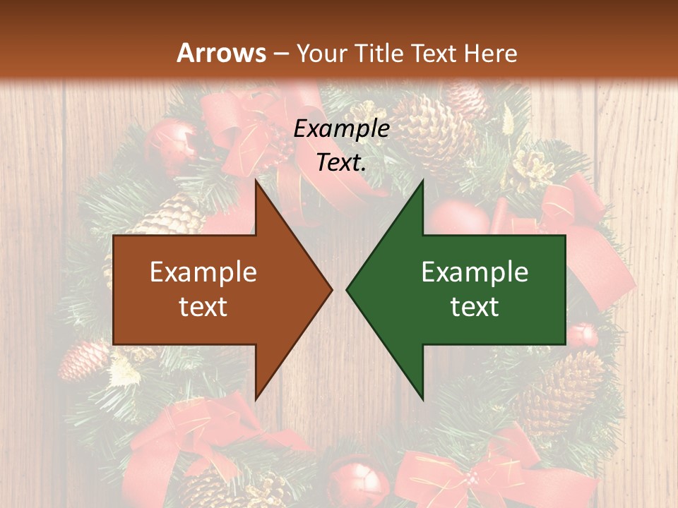 Door Season Ribbon PowerPoint Template