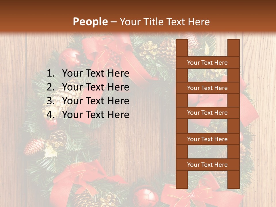 Door Season Ribbon PowerPoint Template