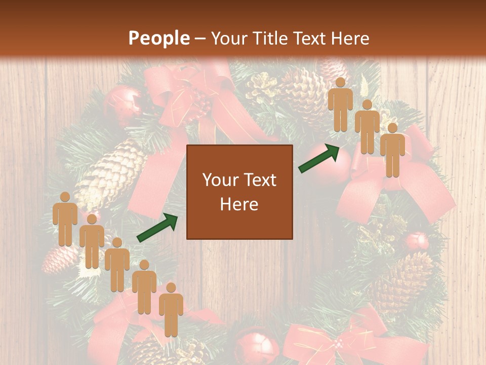 Door Season Ribbon PowerPoint Template