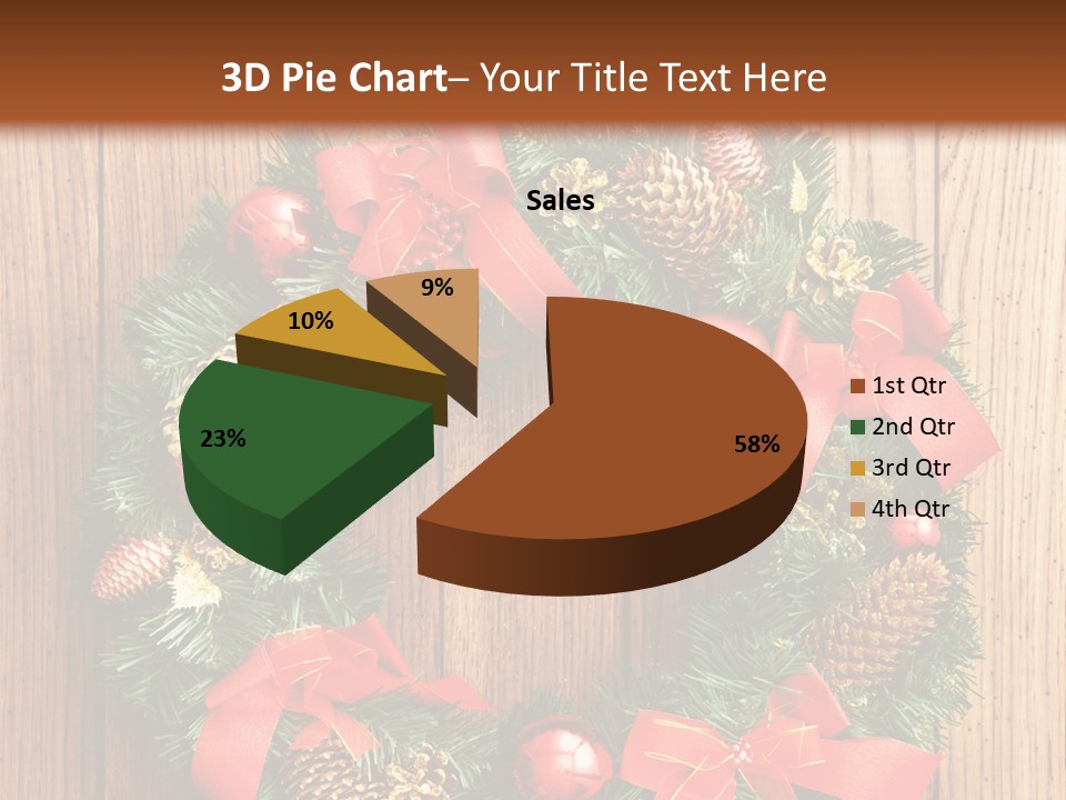 Door Season Ribbon PowerPoint Template