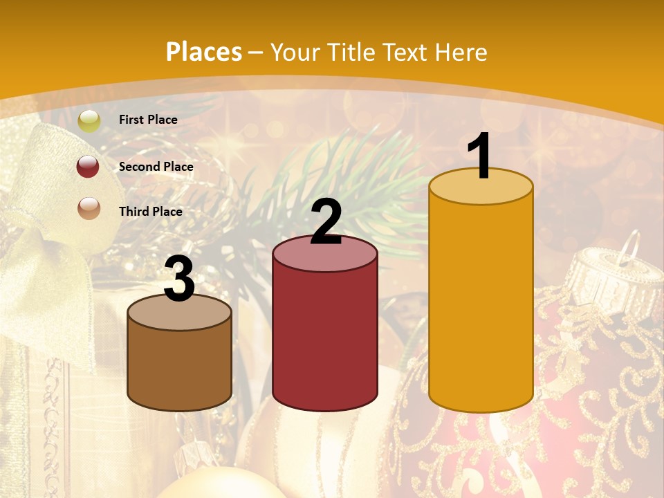 Card Ornament Space PowerPoint Template