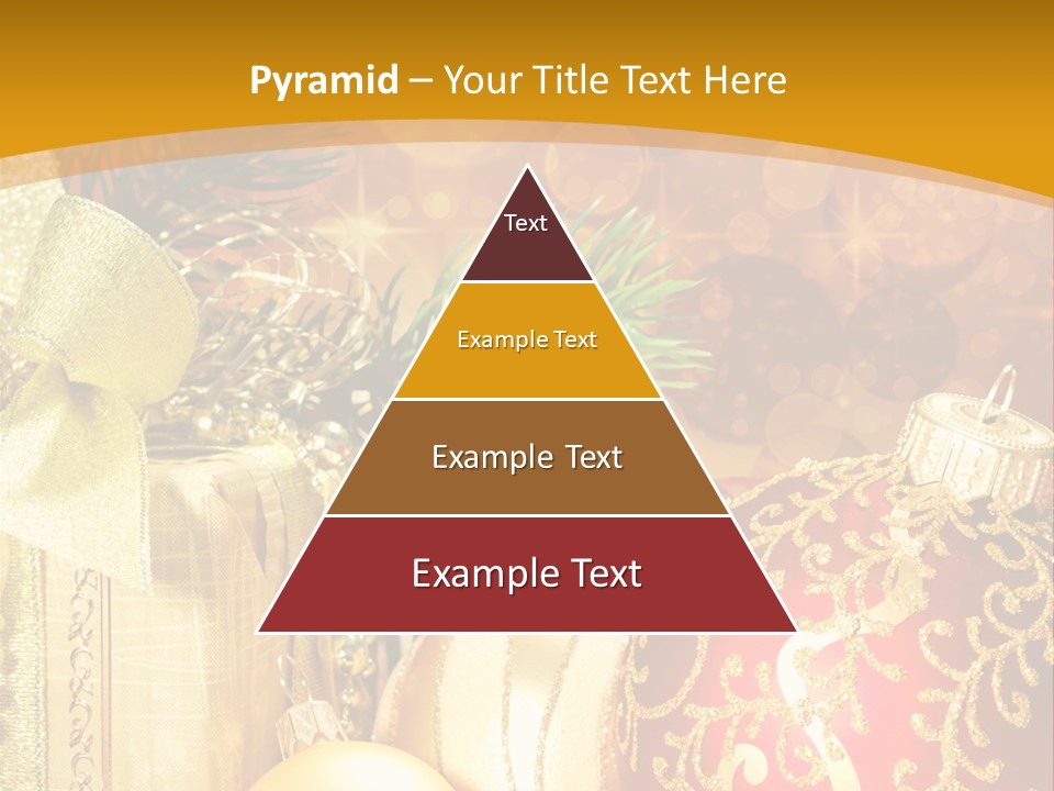 Card Ornament Space PowerPoint Template