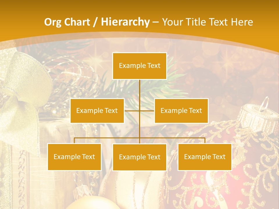 Card Ornament Space PowerPoint Template