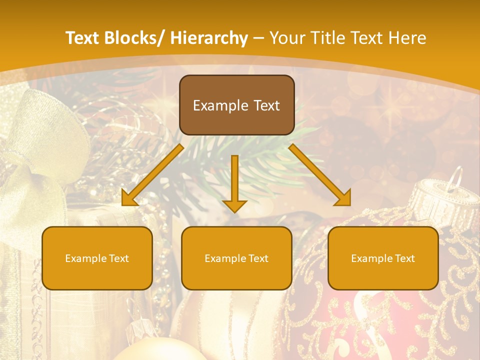 Card Ornament Space PowerPoint Template