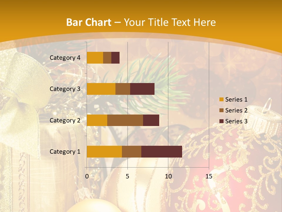 Card Ornament Space PowerPoint Template