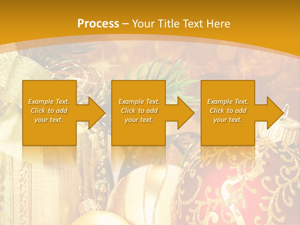 Card Ornament Space PowerPoint Template