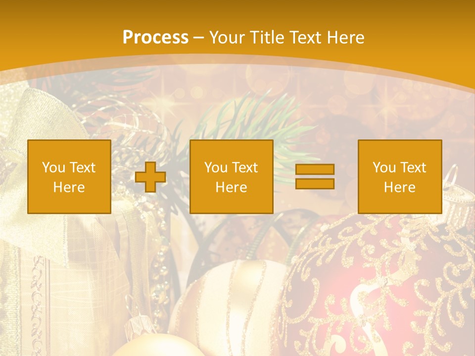 Card Ornament Space PowerPoint Template