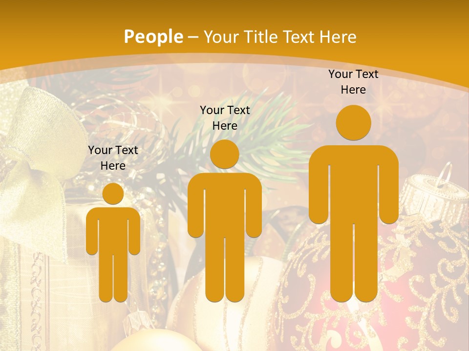 Card Ornament Space PowerPoint Template