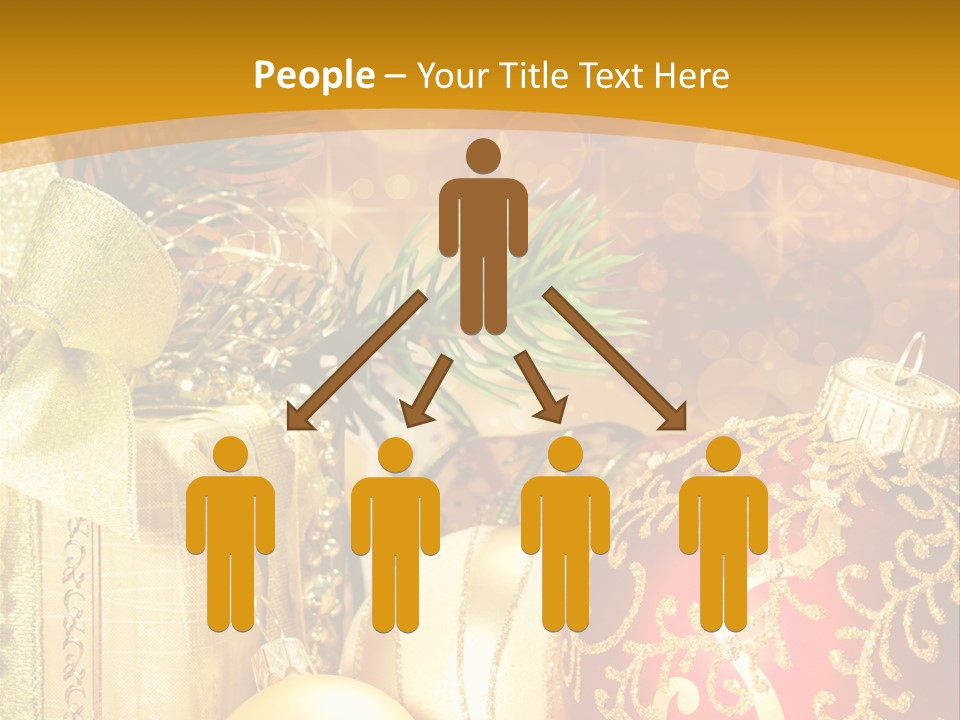 Card Ornament Space PowerPoint Template