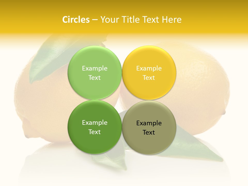 Leaf Yellow Healthy PowerPoint Template