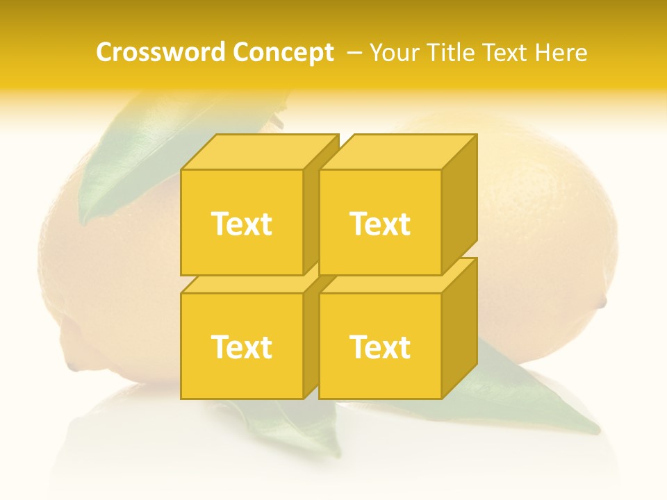 Leaf Yellow Healthy PowerPoint Template