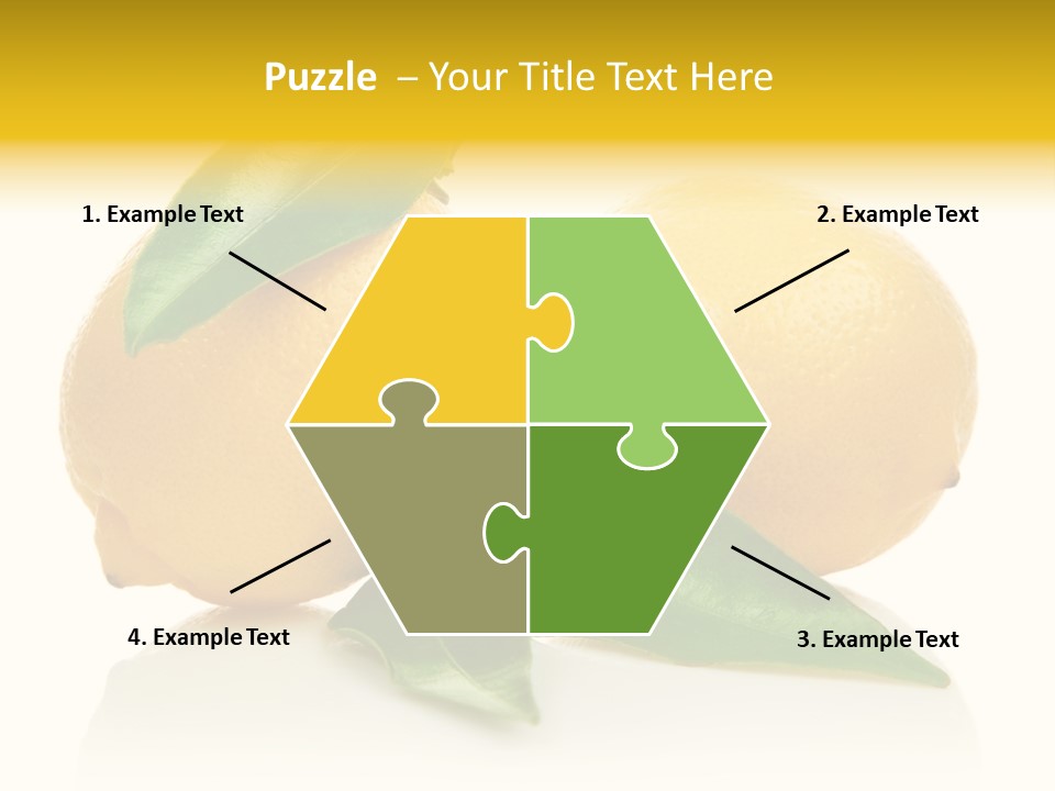 Leaf Yellow Healthy PowerPoint Template