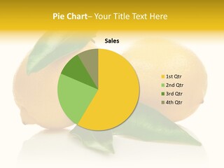 Leaf Yellow Healthy PowerPoint Template