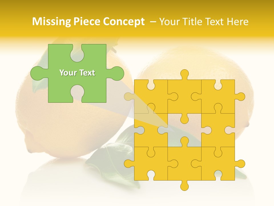 Leaf Yellow Healthy PowerPoint Template
