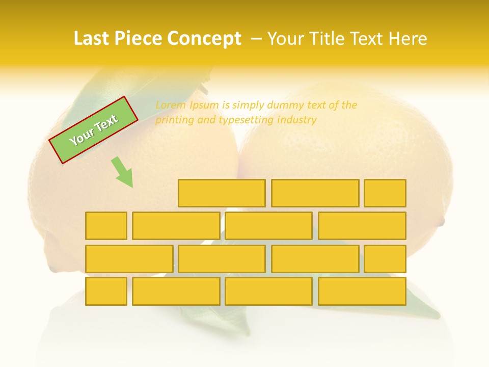 Leaf Yellow Healthy PowerPoint Template