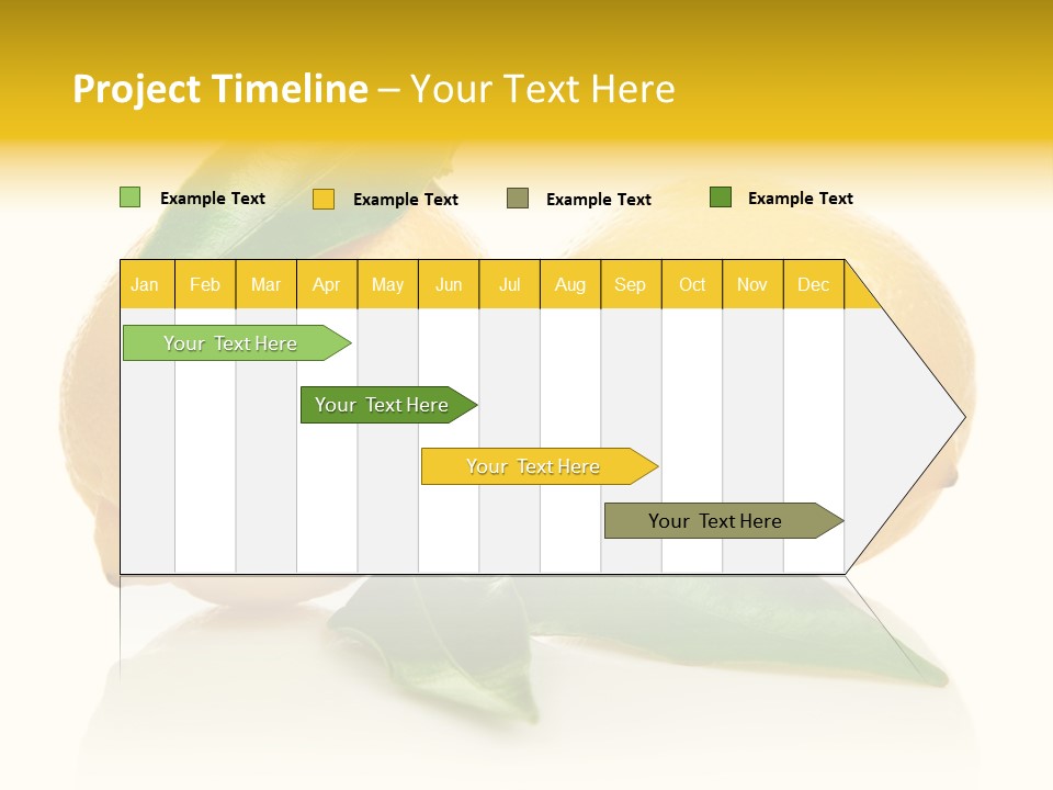 Leaf Yellow Healthy PowerPoint Template