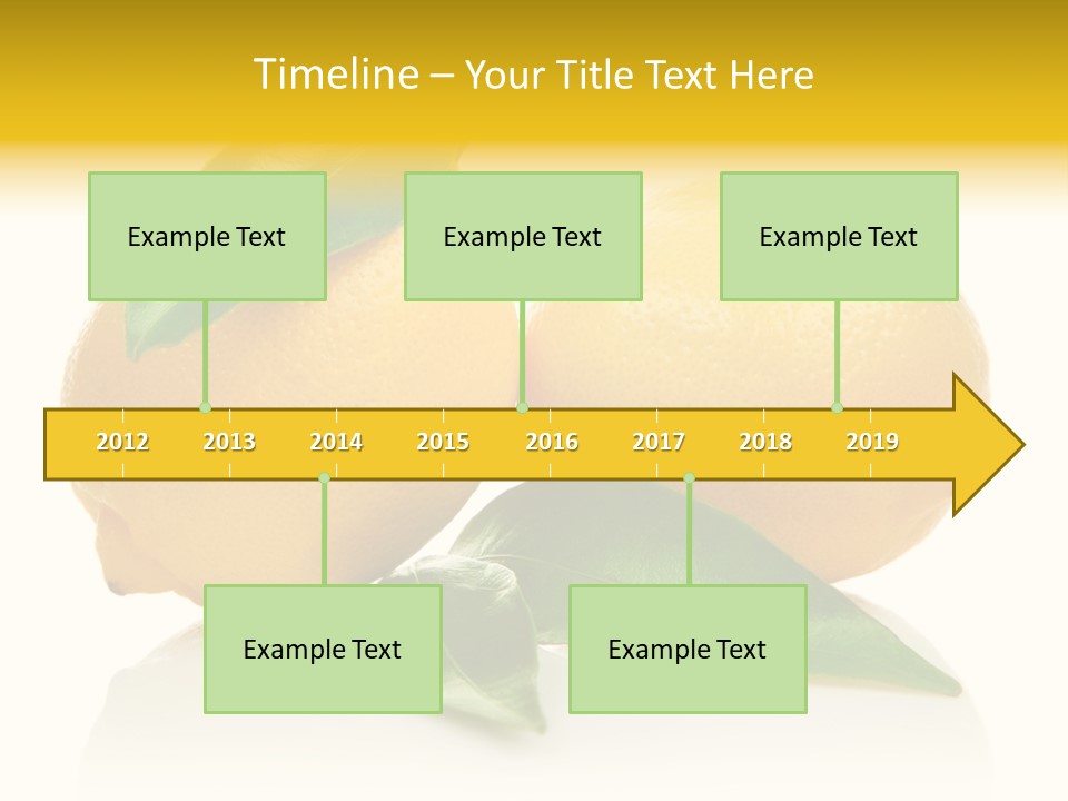 Leaf Yellow Healthy PowerPoint Template