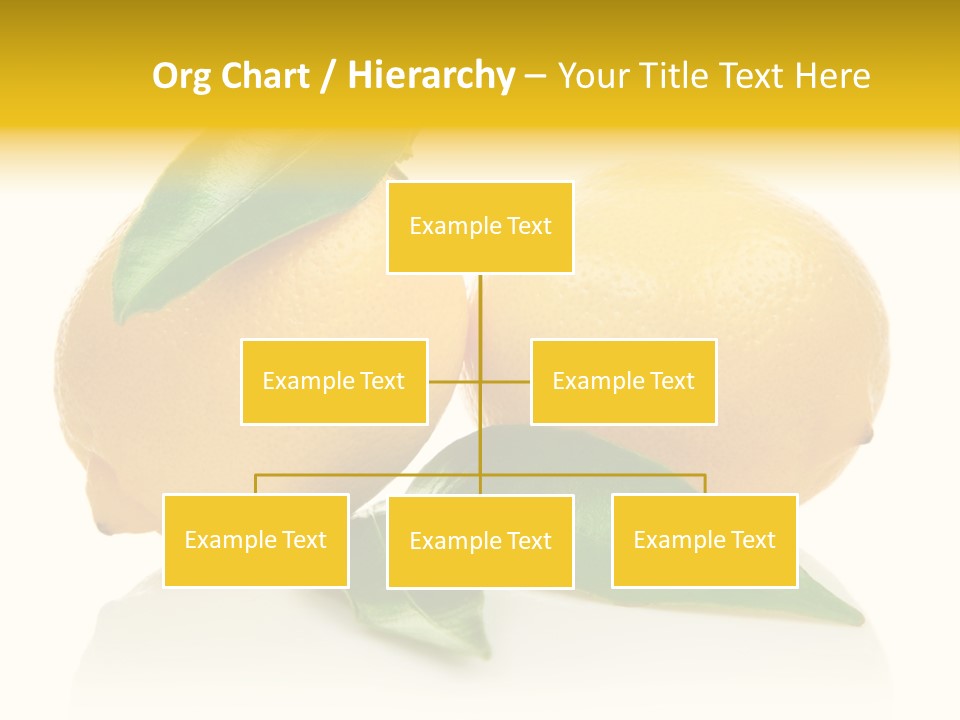 Leaf Yellow Healthy PowerPoint Template