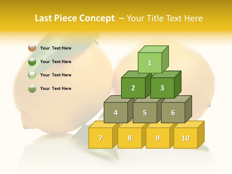Leaf Yellow Healthy PowerPoint Template