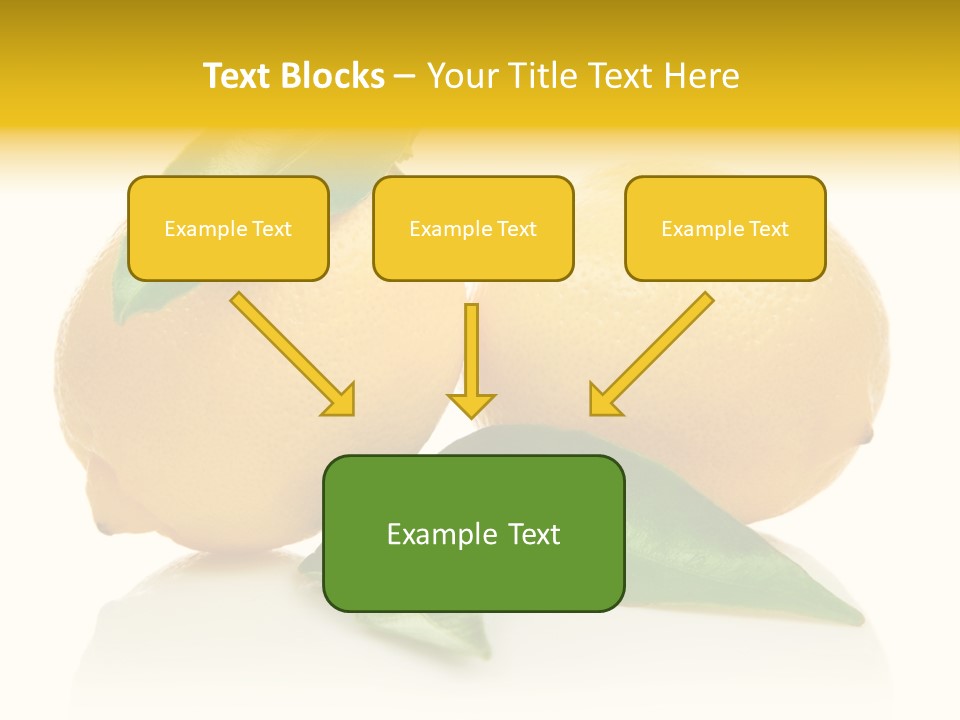 Leaf Yellow Healthy PowerPoint Template